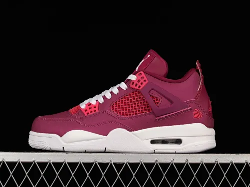 All categories Air Jordan Jordan series basketball shoes Air Jordan 4 Air Jordan 4 Retro AJ4 Joe 4 Purple Rose Sports basketball shoes 487724-561